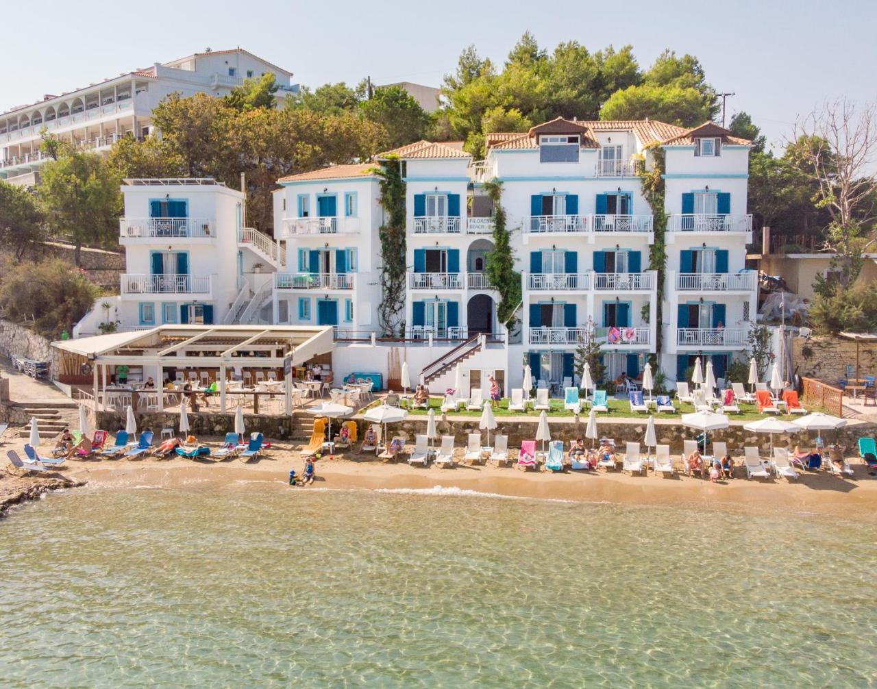 Filoxenia Beach Циливи Экстерьер фото